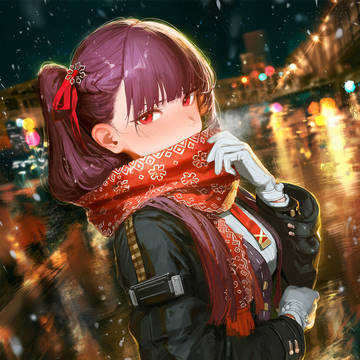 雪の夜、隠した横顔