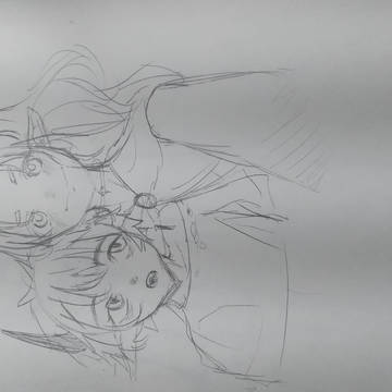 うちの子落書き