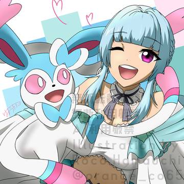 【イラスト企画】ニンフィアとぱむさん