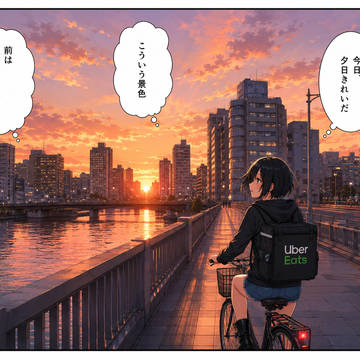 ナナコがウーバーイーツ配達員をするまで