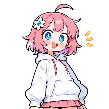 Sticker Art Girl 1