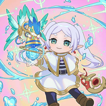 【デュエプレ】青寂の精霊龍 カーネル フリーレンver.