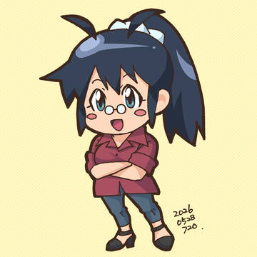 秋ママ。