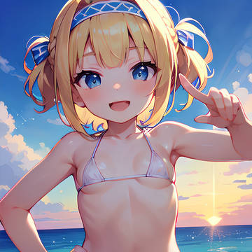 水着女子 [100]