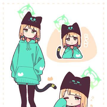 猫ニット帽ミドリさん🐱