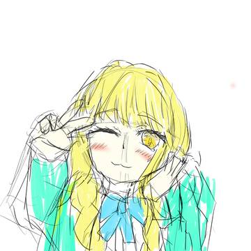 8分でことね描くやつ