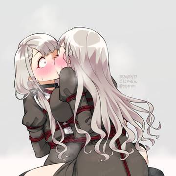 対面連縛強制レズキス久川姉妹