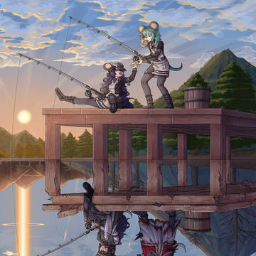 Past and Present (commission)