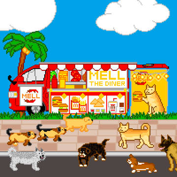 メル会長のハンバーガー屋さんキッチンカー