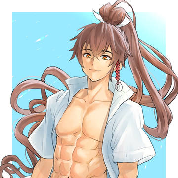 龍ファク☀️ハネムーン衣装スバル➕RF落書き