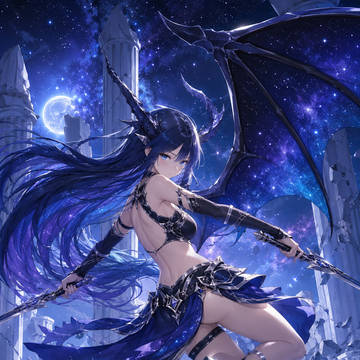 銀河翼の双剣竜姫
