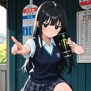 バスが来るまでモンエナ飲んでろ