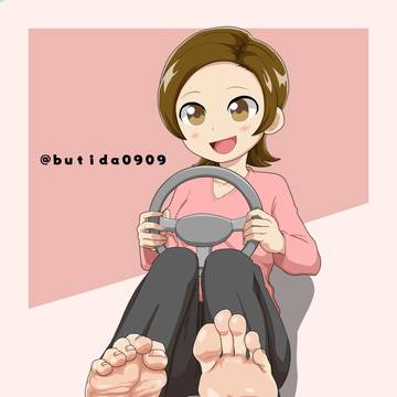 教習本に描かれていたお姉さん