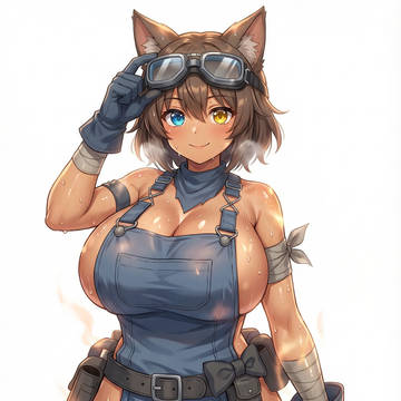 超大杯的猫娘铁匠,玛娜/Mana