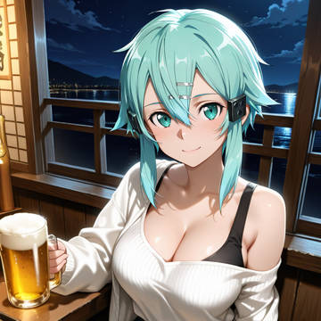 居酒屋で出会った男に持ち帰りをされるシノン