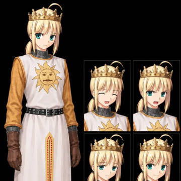 Saber & the Holy Grail