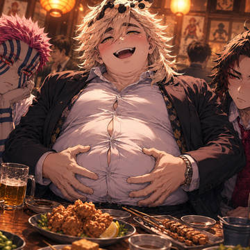 酒太り童磨(現パロ)