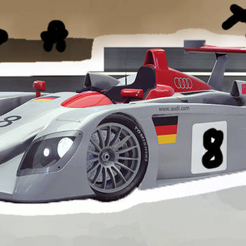 2000 Audi R8 vs. R18 e-tron