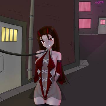Taimanin Luciella got captured