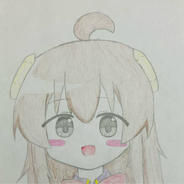 シャミ子初描き