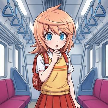 Subway Girl modern view