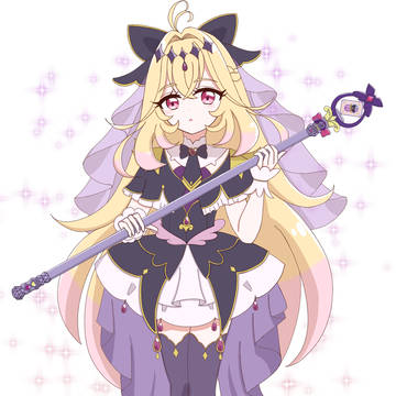 キュアアルカナ・シャドウ初描き