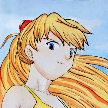 Asuka in Watercolor