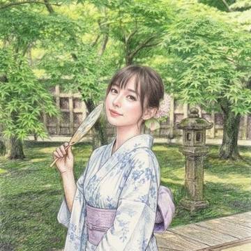 涼を求めて