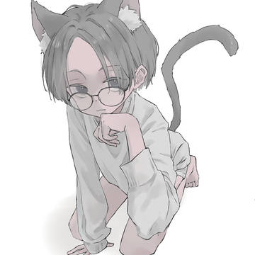 めがねねこ