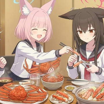 カニパーティー