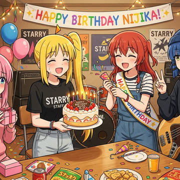 誕生日:伊地知虹夏