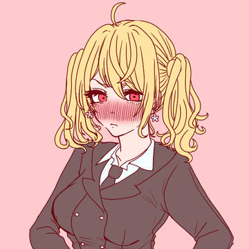 ツンデレ金髪ツインテールデカ尻デカパイヒロイン