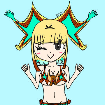 油獣ペスター(怪獣擬人化 ver2)