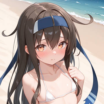 AI　いろんな水着初霜さん