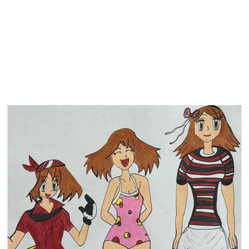 May Age Progression (Anime)