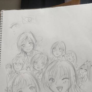 ひとめぼれらくがき