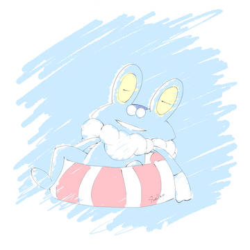 あついね。