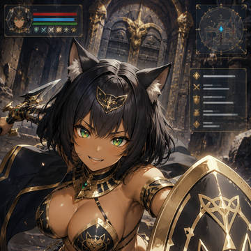 最前線の猫神タンク