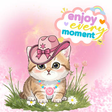 Enjoy Every Moment 🌸🐾