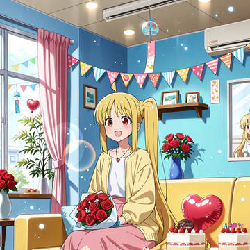 【AI絵圖】伊地知虹夏(生日節篇)