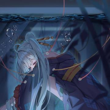 水槽の中から
