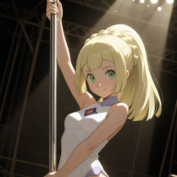 ポールダンサーコスプレ　アローラガールズ