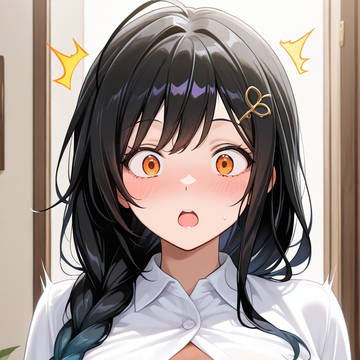 ボタンが弾け飛んだ巴