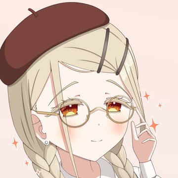 めがねで三つ編みな広さん