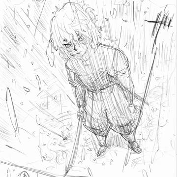 煉獄さんお誕生日?ラクガキ漫画