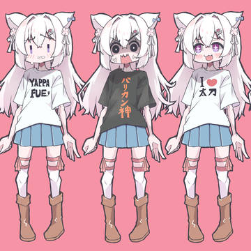 mia ch.美空さんのサムネ用立ち絵軍団