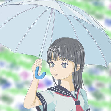 傘どうぞ
