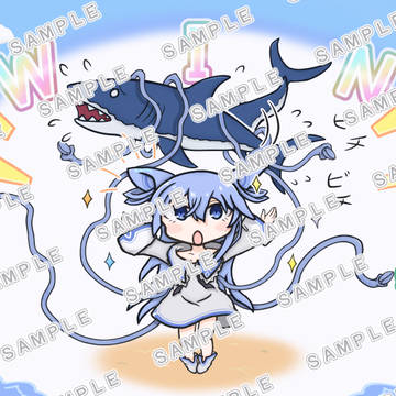 触手vsサメ【ショクヒマ】