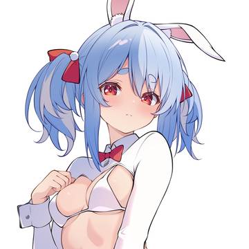 逆バニー（きっと健全）通常＋瞳ハイライトなし＋透過