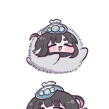 교주님, 흠흠! 위! 위를 보세요!